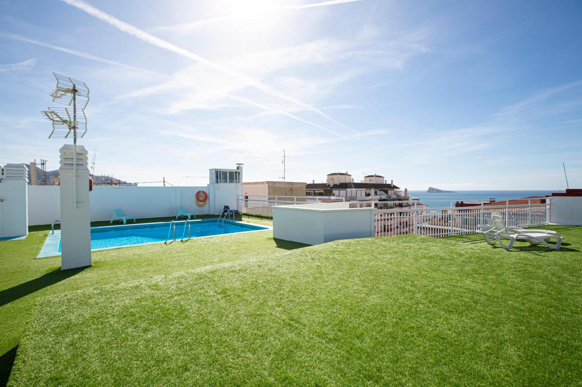 Hotel Fleming Playa Poniente Benidorm Exteriér fotografie